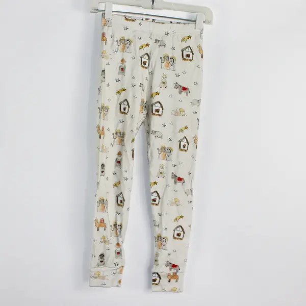 Holy Pals Nativity Design 2-Piece Cotton Pajama Set Kids' Size 12