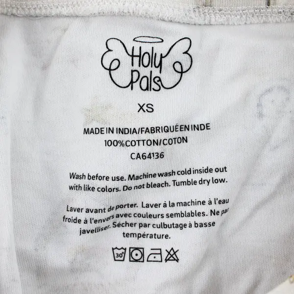 Holy Pals Nativity Design 2-Piece Cotton Pajama Set Women's Size XS