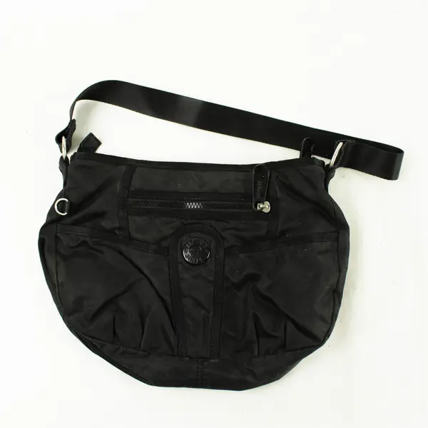 Gorilla Girlz Black Small Shoulder Purse Minimalist Compact Handbag