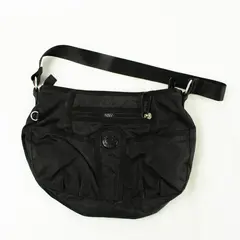 Gorilla Girlz Black Small Shoulder Purse Minimalist Compact Handbag