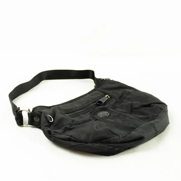 Gorilla Girlz Black Small Shoulder Purse Minimalist Compact Handbag