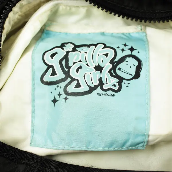 Gorilla Girlz Black Small Shoulder Purse Minimalist Compact Handbag