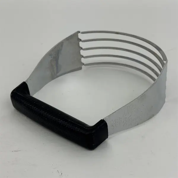 Vintage EKCO Chromium Plated Dough Blender Black Plastic Handle 