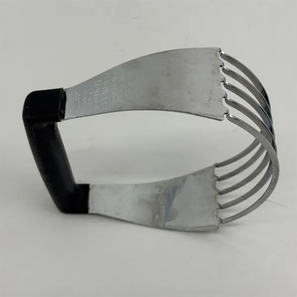 Vintage EKCO Chromium Plated Dough Blender Black Plastic Handle 