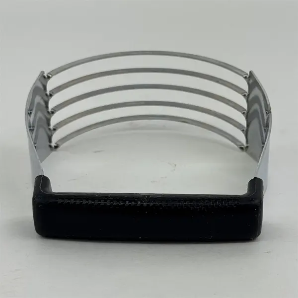 Vintage EKCO Chromium Plated Dough Blender Black Plastic Handle 