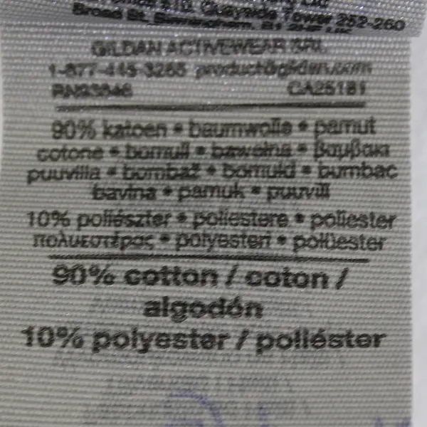 Gildan Believe Gray Short-Sleeved T-Shirt Youth Medium