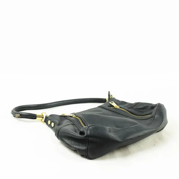 Liz Claiborne Dark Blue Medium Size Handbag with Shoulder Strap