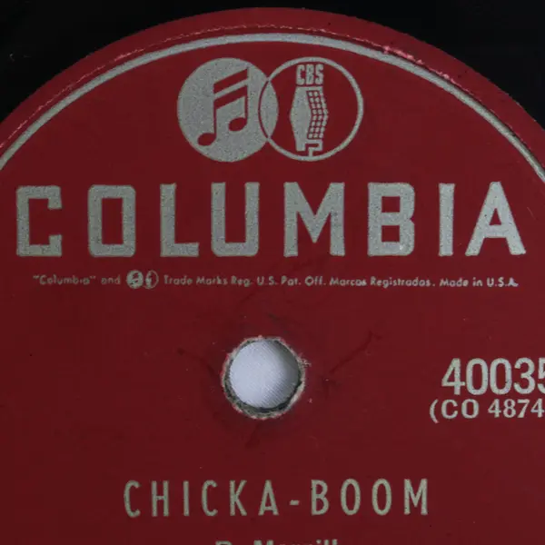  Guy Mitchell Chicka Boom/Cloud Lucky Seven 10" 78 RPM