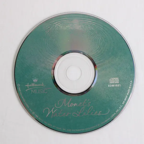 Monet's Water Lilies Light Classical Music CD Hallmark 1999 Pre-Owned #EDM1031