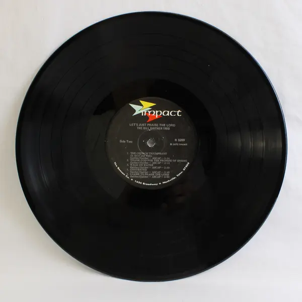 The Bill Gaither Trio Let’s Just Praise The Lord Gospel Album Vinyl LP