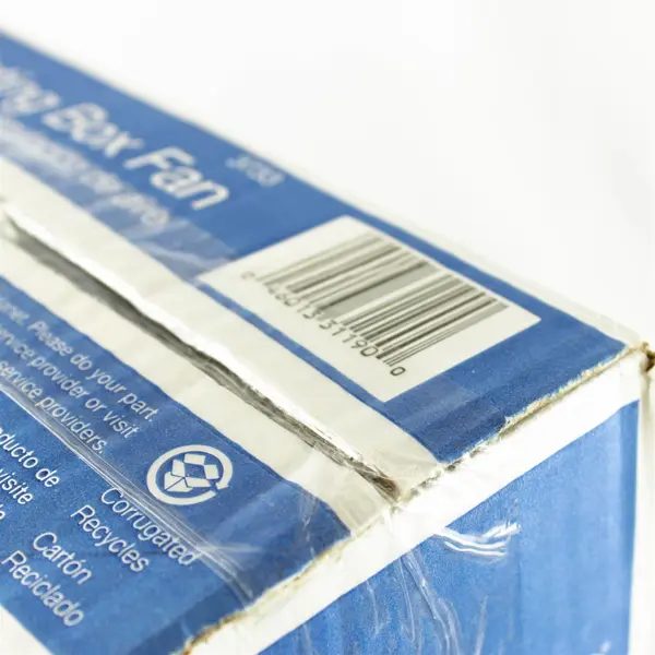 Lasko 20 In. 3-Speed White Box Fan 3733 Lasko 3733 046013311900 White