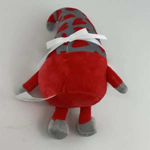 Frankford Valentine Gnome Plush 8.75in Heart Hat Holiday Decor