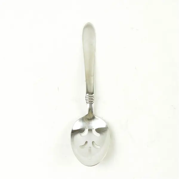 Oneida Banbury Stainless  Pierced Tablespoon (Serving Spoon)