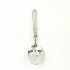 Oneida Banbury Stainless  Pierced Tablespoon (Serving Spoon)