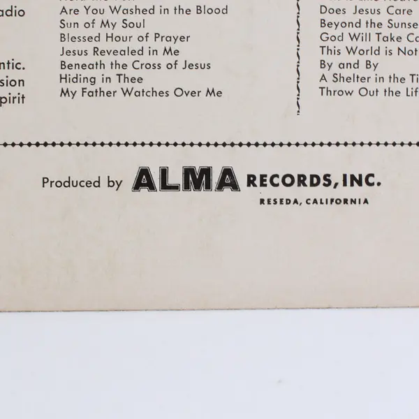 Old Fashioned Revival Hour Quartet: with Rudy Atwood 12" LP