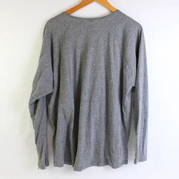 Next Level Apparel 10 Barrel Brewing Co. Gray Long-Sleeved Shirt Men's XL