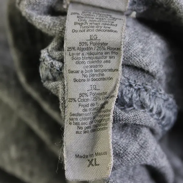 Next Level Apparel 10 Barrel Brewing Co. Gray Long-Sleeved Shirt Men's XL