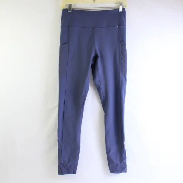 Mondetta Solid Lavender Color Leggings With Side Pockets Women's Size Small