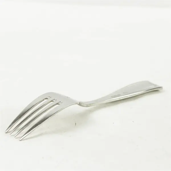 Set of 2 Oneida Carolina Stainless Medium Solid Cold Meat Serving Forks