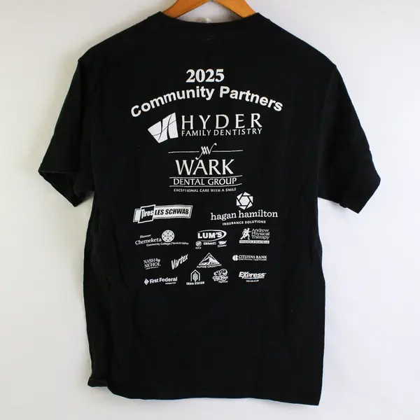 Port & Company Mac Madness 10th Annual Black T-Shirt Adult Size Medium