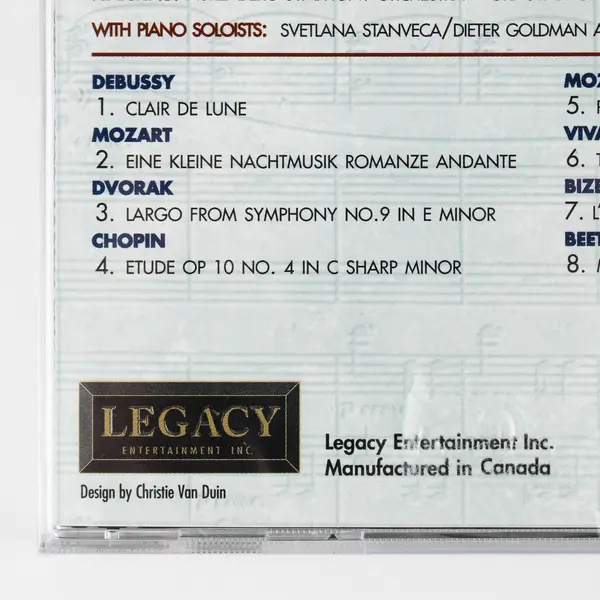 The Great Composers Vol. 2, CD Various, 2002 #CJH 009, New