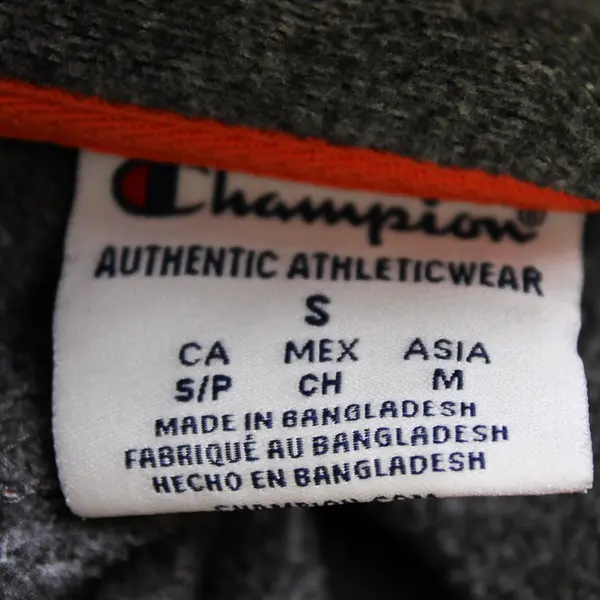 Champion OSU Beavers Gray and Orange Stand Collar Zip-Up Jacket Men's Small