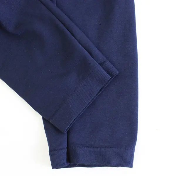 Yelete Leg Wear Navy Blue Leggings Women's One Size