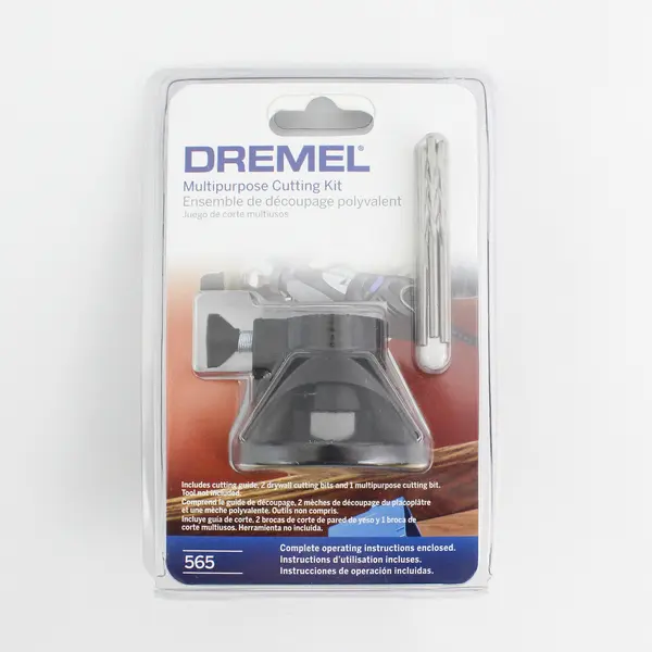 Dremel Multipurpose Cutting Kit With Guide and 3 Bits  #565  NIP
