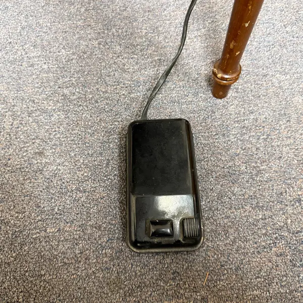 Vintage Singer Sewing Machine in Cabinet with Motor Control - Local Pickup Only