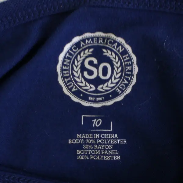 Sonoma Blue and Pink Butterfly Print Top Girls' Size 10