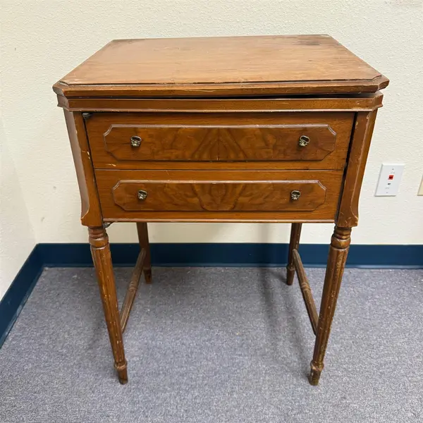 Vintage Domestic Sewing Machine in Cabinet - Local Pickup Only