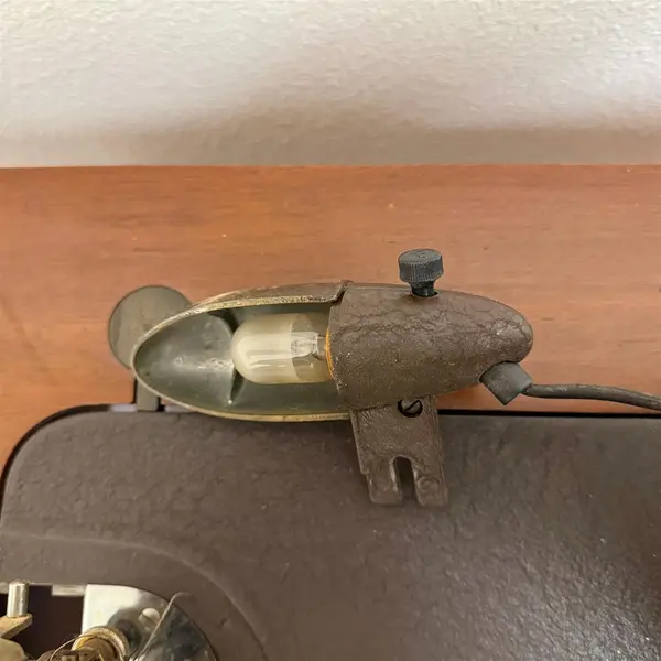 Vintage Domestic Sewing Machine in Cabinet - Local Pickup Only