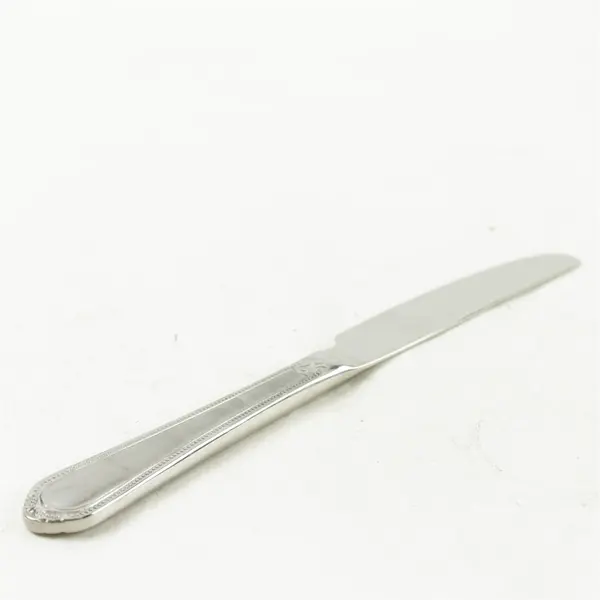 Set of 4 Hampton Silversmiths Lauren Frosted Solid Knives