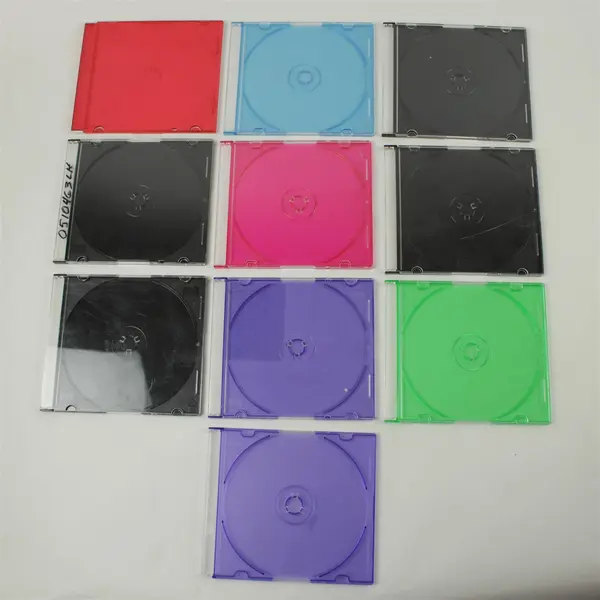 Lot of 10 CD/DVD Jewel Cases 