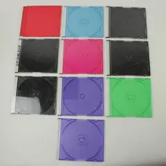 Lot of 10 CD/DVD Jewel Cases 