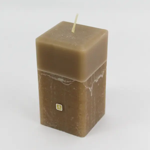PartyLite Scented Chunk Square Pillar Candle 3275 Retired HTF 3 x 5 inches