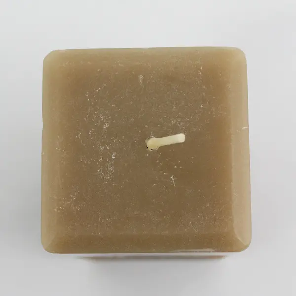 PartyLite Scented Chunk Square Pillar Candle 3275 Retired HTF 3 x 5 inches