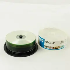 Lot of 25 Blank CD-R 700MB 80Min Spindle Discs New/Unused Open Box