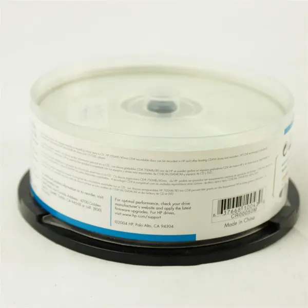 Lot of 25 Blank CD-R 700MB 80Min Spindle Discs New/Unused Open Box