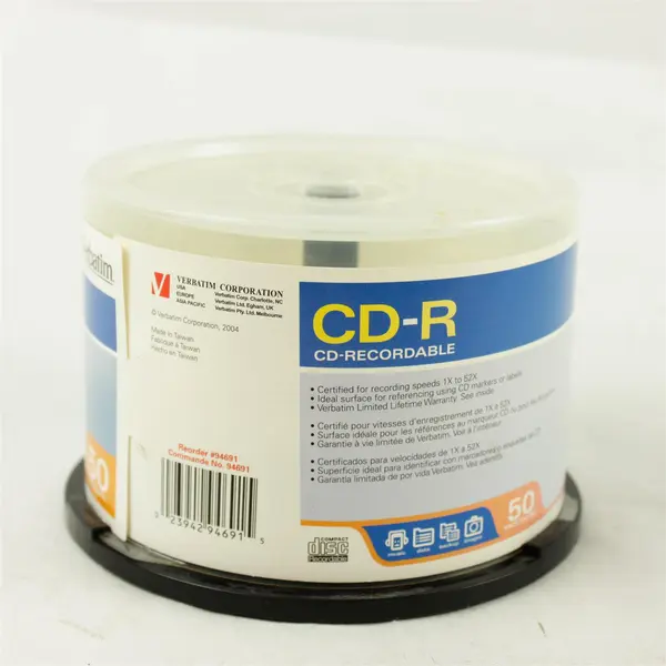 Lot of 23 Verbatim Blank CD-R 700MB 80Min Spindle Discs New/Unused Open Box