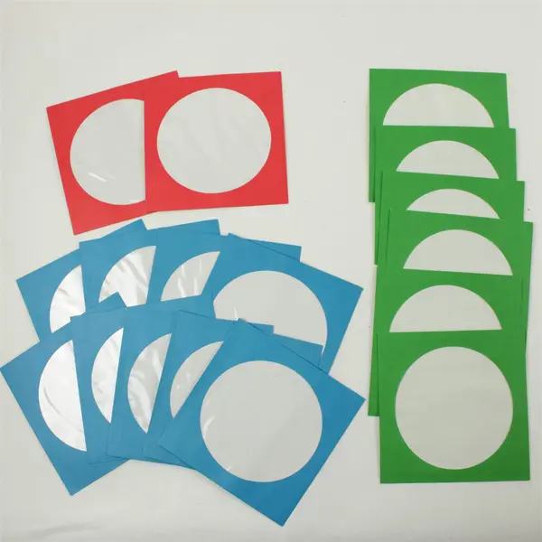 Lot of 17 CD/DVD Paper Sleeves 5x5 New Media Storage Mailers