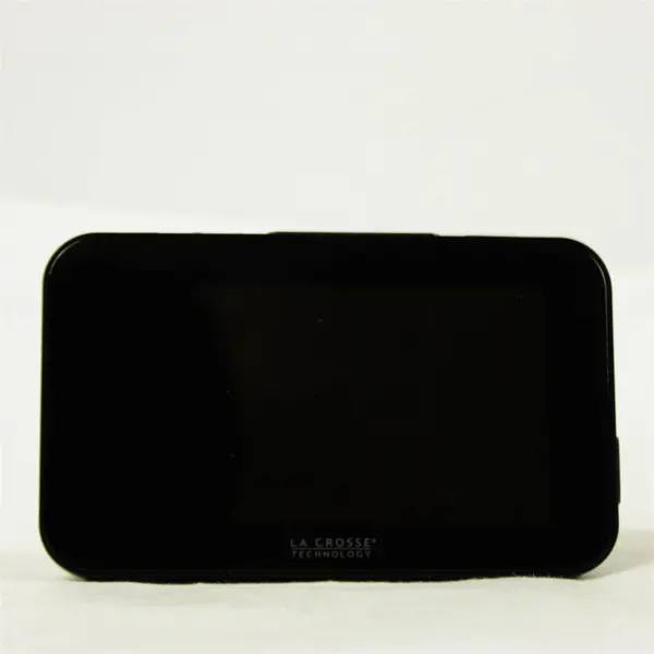 La Crosse Technology 617-1485B Black Alarm Clock