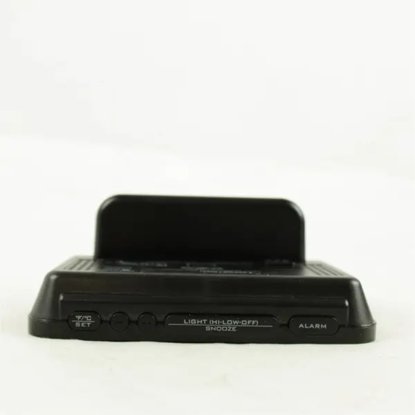 La Crosse Technology 617-1485B Black Alarm Clock