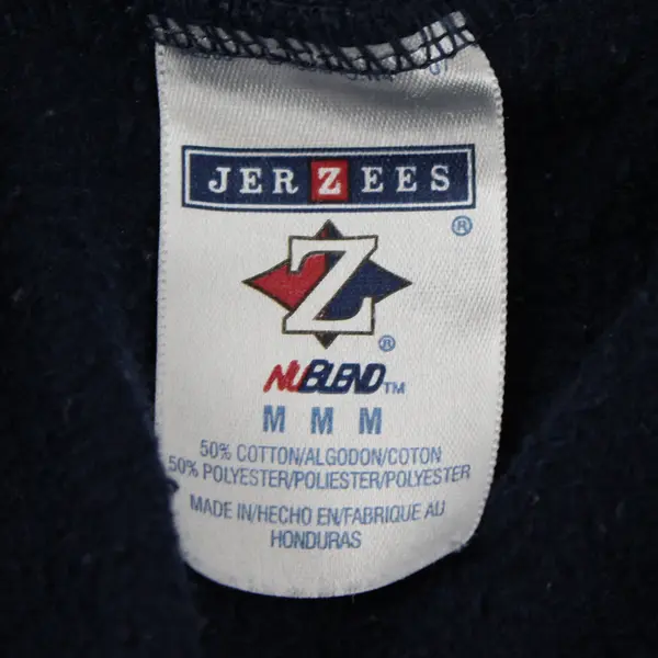 Jerzees Solid Navy Blue Color Straight Leg Sweatpants Men's Medium