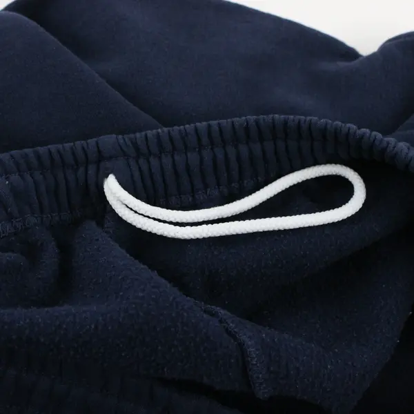 Jerzees Solid Navy Blue Color Straight Leg Sweatpants Men's Medium