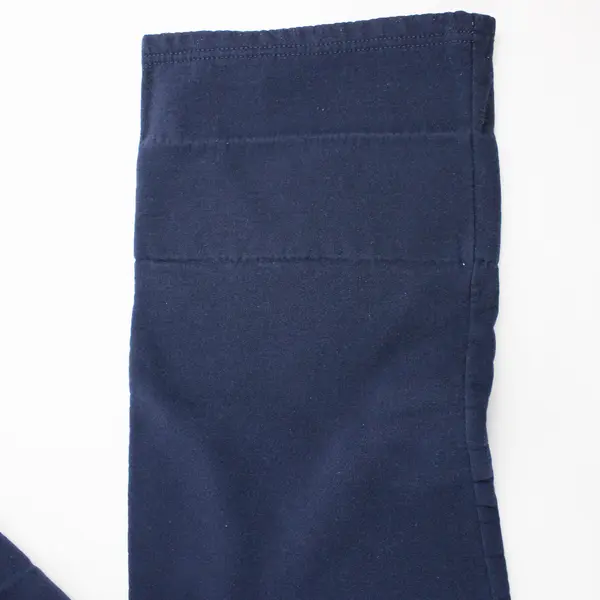 Jerzees Solid Navy Blue Color Straight Leg Sweatpants Men's Medium