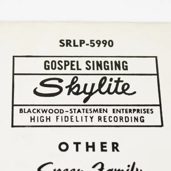 Family Favorites By The Speer Family Vinyl Record