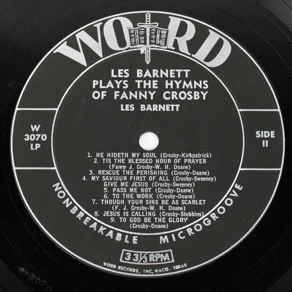 Les Barnett Plays Hymns of Fanny Crosby