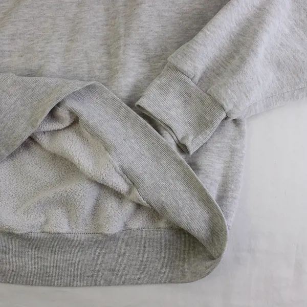 Jerzees Gray Long Sleeve Quarter Zip Mock Hood Sweatshirt Men's XL