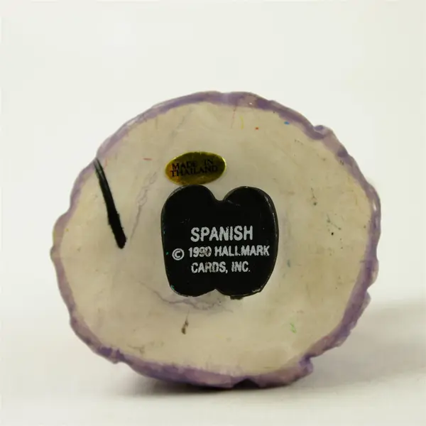 Hallmark 'Girl in Ruffles' Spanish Wish Sharing the Joy Figurine Collectible